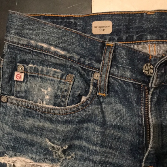 Adriano Goldschmied “Ex Boyfriend Crop” jeans. - Picture 2 of 5